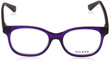 Guess GU9176 Eyeglass Frames - Shiny Violet Frame, 48 mm Lens Diameter picture