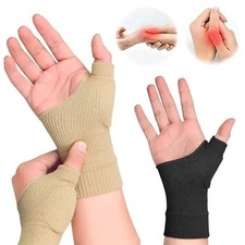 1Pair Thumb Compression Arthritis Gloves Wrist Support Brace Pain Relief Sleeve picture