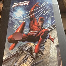 Marvel Daredevil Billy Club 36x24 Poster Chris Land Art Trends  picture