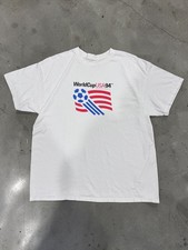 Vintage Style World Cup Tshirt - White picture