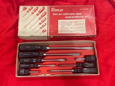 Vintage Collectible Snap-on Tools New SDX-80 8 Piece Screwdriver Set NIB picture