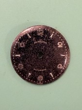 Vintage Hamilton K-503 Automatic Black Dial 26.7mm Swiss Cal 661 Parts Repair picture