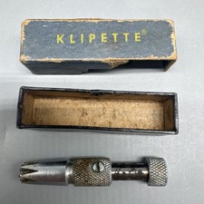 Vintage Dovo KLIPETTE Nose & Ear Hair Trimmer Orig. Box Barbershop Grooming Tool picture