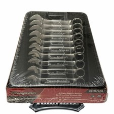 Snap-on Tools NEW OXIM710B 10 Pc 10-19mm Metric 12-Point Stubby Combo Wrench Set picture