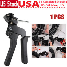 1PC Metal Cable Tie Tool Gun Stainless Steel Cable Tie Plier Self-Locking Cutter picture