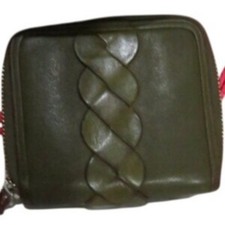 CHLOE Vintage Trifold Wallet in gorgeous Olive Green in dustbag picture