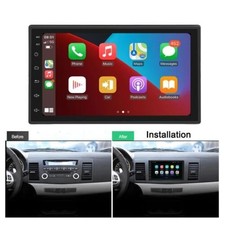 2G+32GB Car Stereo Radio 9 Inch Double 2Din Carplay Android 14 GPS Wifi FM BT picture