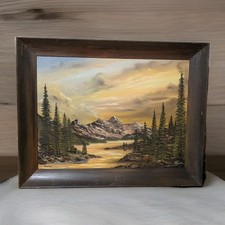 Miroslav Sasek Czech (1916-1980)  Signed Oil On Canvas (Framed 22 1/2 X 28 1/2