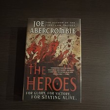 Joe Abercrombie - The Heroes Signed HC 1st NA Ed w/ Dust Jacket (2011) picture