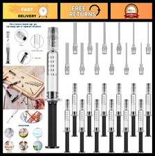 12 Pack 1ml Borosilicate Glass Droppers for Crafts & Pet Care - Blunt Tip Nozzle picture