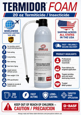 BASF Termidor Foam 20 oz - Termiticide Insecticide for Termites, Ants & Wood picture