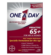 One a Day Proactive 65+, Mens & Womens Multivitamin, Supplement with Vitamin A, picture