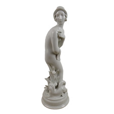 Royal Copenhagen Suzannah Figurine 12454 Arno Malinowski c1924 White 11.5