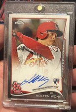 2014 Topps Chrome - Kolten Wong #188 Image Variation Rookie Autographs (AU, RC) picture