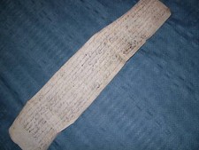 VINTAGE 1769 LAST WILL & TESTAMENT ON VELLUM picture