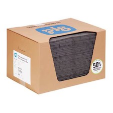 Pig Mat135 Sorbent Pad, 22 Gal, 15 In X 20 In, Universal, Gray, Polypropylene picture