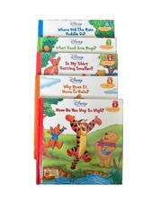 VINTAGE 2005 Disney Winnie the Pooh Thinking Spot 5-Book Lot. picture