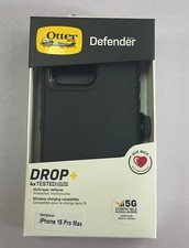 New   Defender Series Case with Holster Case For iPhone 15 Pro Max-Black picture