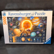 Ravensburger 5000 Piece Jigsaw Puzzle Our Solar System Space Multicolor 14970 picture