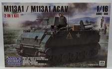 Andy's Hobby Headquarters AHHQ-009 1/16 US M113A1/M113A1 ACAV 2 in 1 w/ Figure picture