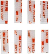 EZ Pass IPass FasTrak SunPass Fastlane Mounting Tape 8 Strips 3M Dual Lock picture
