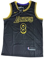 Kobe Bryant Black Mamba RARE Jersey New Medium M 48 Los Angeles Lakers LA picture