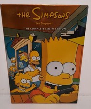 The Simpson's 10th Tenth Season DVD box set Simpsons picture