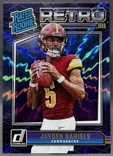 2024 Panini Donruss - Rated Rookie Retro Jayden Daniels #11 Commanders picture