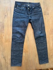A.P.C. Petit New Standard Raw Selvedge Jeans 32 Altered 32x32 Slim Taper picture