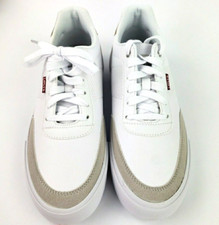 Levi's Levis Womens Maribel Vegan Leather Lowtop Casual Lace Up Sneaker Shoes picture