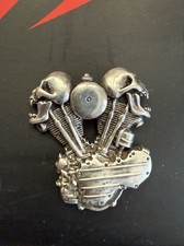 Rare Vintage Frisco Choppers Sterling Silver 925 Pin Motorcycle Harley picture