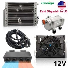 12V Air Conditioner Unit Under Dash Electric AC Kit Heat & Cool Universal Auto picture