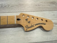 MINT Fender Deluxe Maple Stratocaster Neck 22 Narrow Tall Frets 12