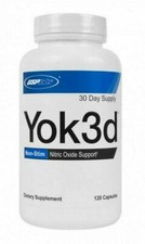 USP Labs YOK3D Nitric Oxide PUMP Support 90 tablets BUILD MUSCLE STRENGTH GAINS picture