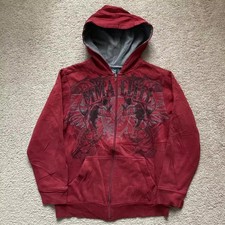 y2k Graphic Hoodie Streetwear Zip Up / Pullover Casual Sweatshirt New picture