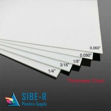 ABS Plastic Sheet - 1/4