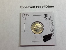 1973 S Roosevelt Dime Gem Proof from San Francisco Mint 062221 104r picture