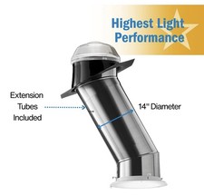 Solatube Skylight Kit w/ Extension Tubes (10