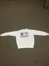 Super Bowl XX White sweatshirt XL Jan 26, 1986 Bears Patriots picture