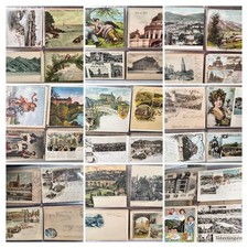 112+ Antique German topography (& other European countries) city views, Postcard picture