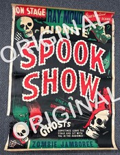 GHOST SHOW Zombie RAY-MOND 41 x 56 TWOSHEET  Vintage ORIGINAL  poster picture