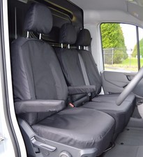 MAN TGE Tailored Heavy Duty Waterproof Van Seat Covers Genuine Fitting 2017 New picture