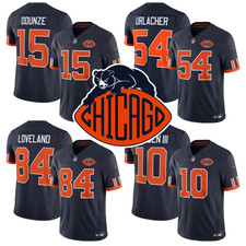 New Men's Bears Navy 2026 “Rivalries” Vapor Limited Jersey picture