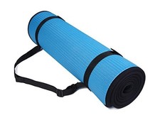 Fitvids All-Purpose Yoga Mat Blue 10 mm Thick picture