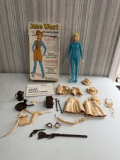 Vintage Jane West The Movable Cowgirl Doll In Original Box 60s Marx picture