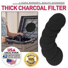 NEW Simply Carbon Compost Bin Replacement Extra Thick Charcoal Filters 10 Pack picture