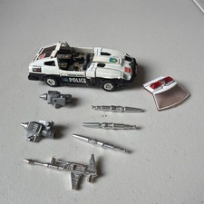 Vtg 1982 Takara Japan Transformers G1 Prowl Highway Patrol Police FOR PARTS picture