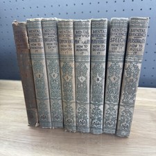 Mental Efficiency Series 1916 Partial Lot - 8 Volumes Hardcover Funk/Wagnalls picture