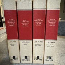 Expository Thoughts on the Gospels (Complete 4 Vol Set) by Ryle, John Charles picture