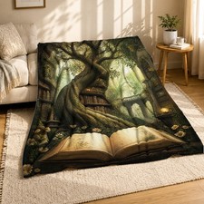 Abstract Pattern Coral Fleece Blanket picture